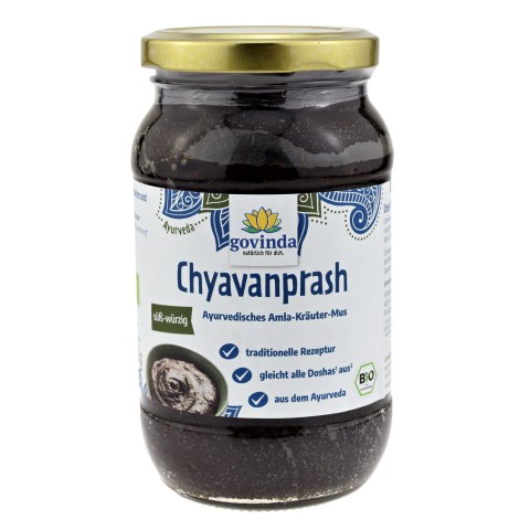 Аюрведический травяной джем Чьяванпраш Chyawanprash, Govinda, 500 г