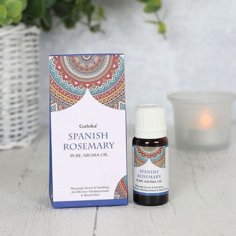 Puhas aromaatne õli Hispaania rosmariin, Goloka, 10ml