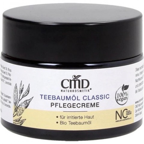 Face cream with tea tree oil, CMD Naturkosmetik, 50 ml