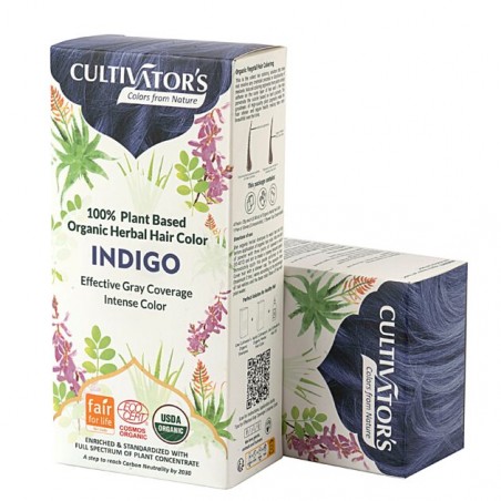 Plant-based hair dye Indigo, Cultivator's, 100g