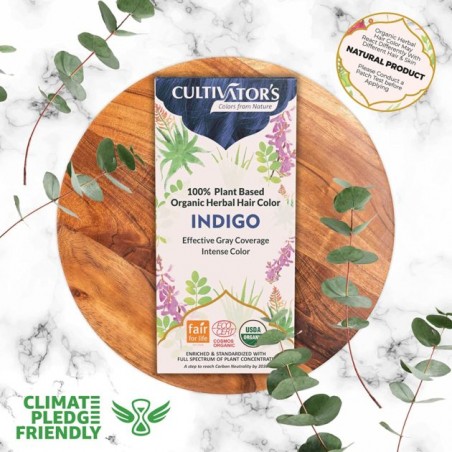 Taimne sinakas juuksevärv Indigo, Cultivator's, 100g