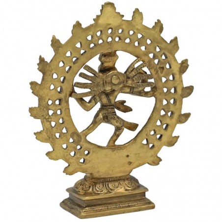 Shiva Nataraja messingist kuju, 15 cm