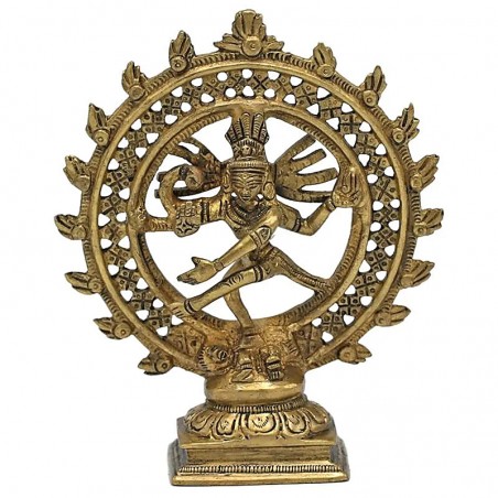 Shiva Nataraja messingist kuju, 15 cm