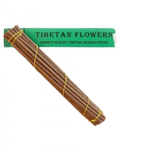 Tibetan Incense Sticks Flowers, 27 sticks