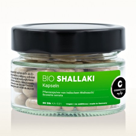 Shallaki Boswellia, Cosmoveda, 80 orgaanilist kapslit