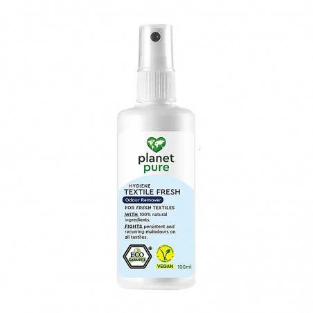 Hygienic textile deodorant spray for laundry, Planet Pure, 100ml