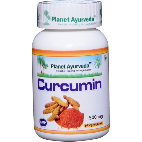 Food supplement Curcumin, Planet Ayurveda, 60 capsules