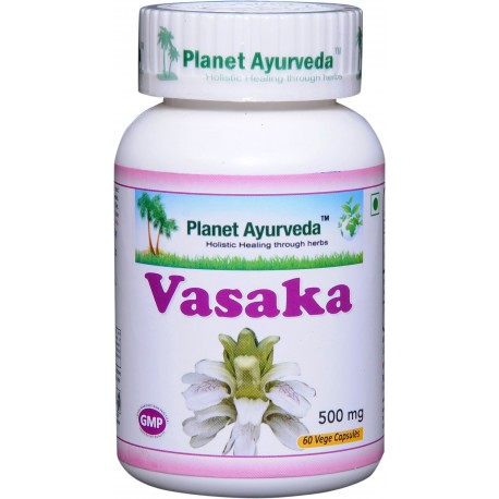 Toidulisand Vasaka, Planet Ayurveda, 60 kapslit