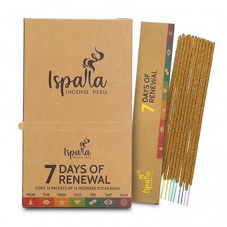 Palo Santo incense sticks 7 Day of Renewal, Ispalla, 10 pcs.