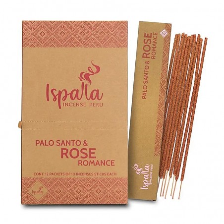 Palo Santo suitsupulgad Rose Romance, Ispalla, 10 tk.