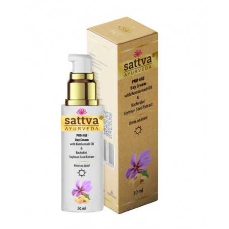 Pro Age Day Cream for mature skin, Sattva Ayurveda, 50ml