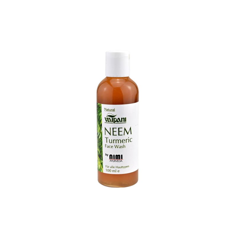 Facial cleanser Neem & Turmeric, VAIPANI Nimi Ayurveda, 100 ml