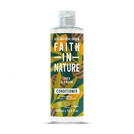 Juuksepalsam sheavõi ja argaaniaõliga, Faith In Nature, 400ml