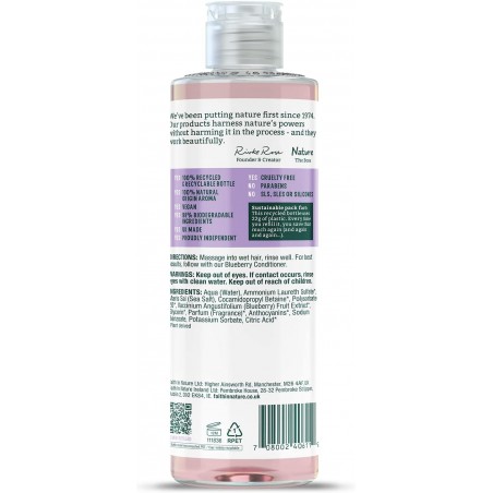 Shampoo with blueberries, Faith In Nature, 400ml