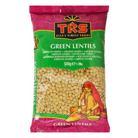 Green split lentils, TRS, 500 g