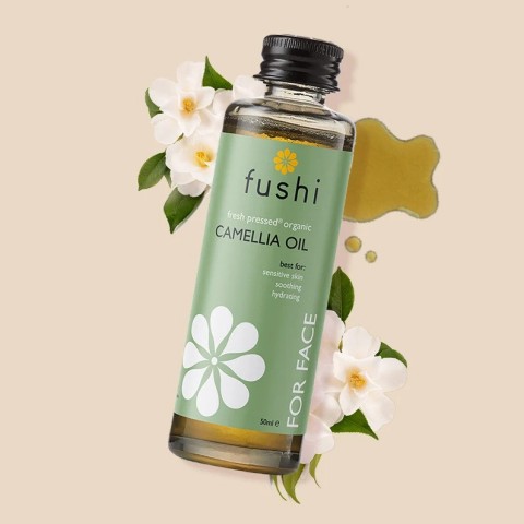 Japanese camellia oil for skin, organic, Fushi, 50ml