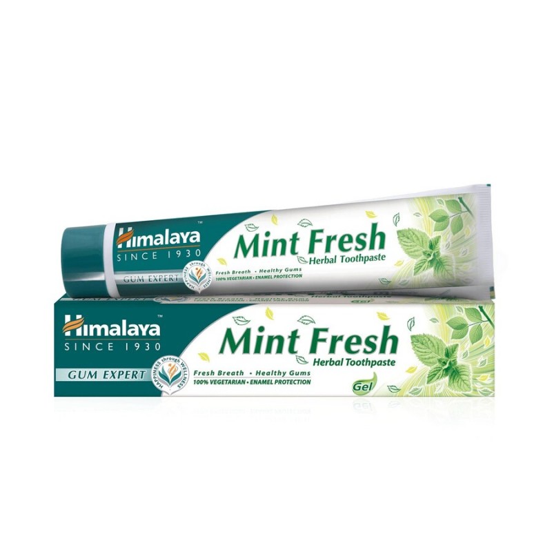 Taimne hambapasta Mint Freshness Gum Expert, Himalaya, 75ml