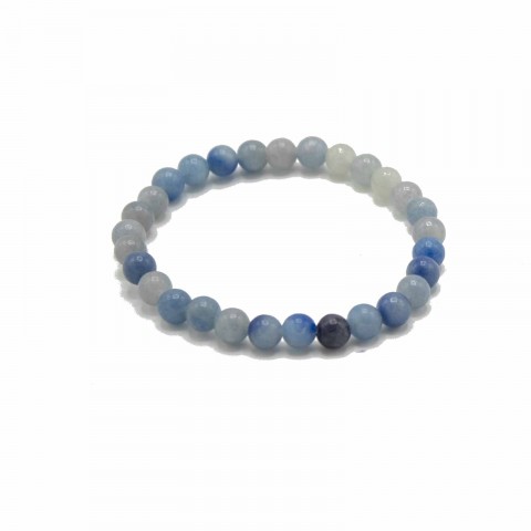 Gemstone Manifestation Bracelet Blue Lace Agate Independence