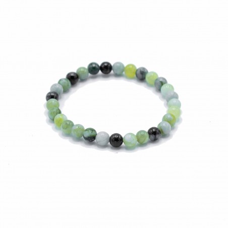 Manifestation Bracelet Olive Jade Healing