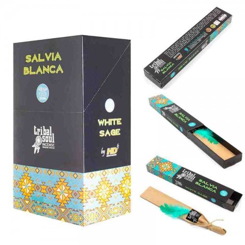 Incense sticks White Sage, Tribal Soul, 15g