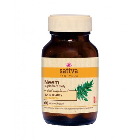 Food supplement Neem, Sattva Ayurveda, 60 capsules