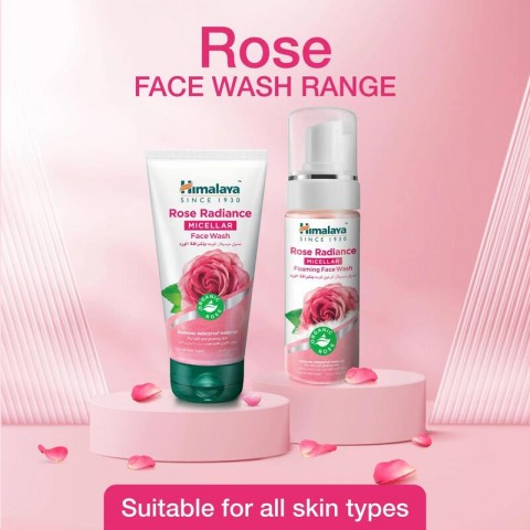 Sparkling Micellar Facial Cleanser Rose Radiance, Himalaya, 150 мл