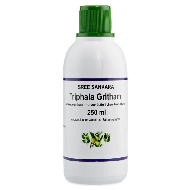 Triphala Gritham Oil, Sree Sankara, 250 ml