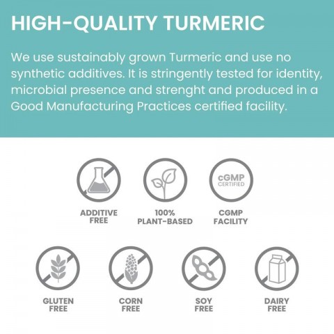Turmeric 95 Organic, Himalaya, 60 capsules