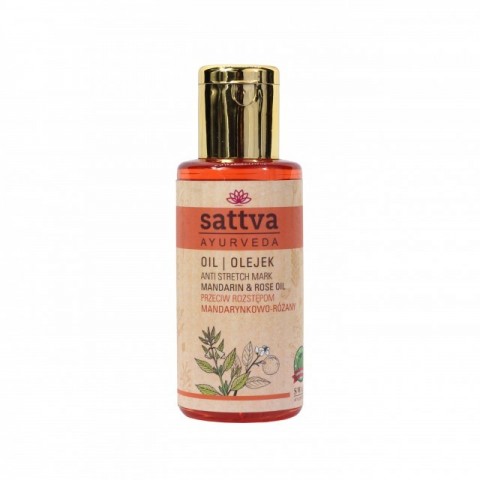 Kūno aliejus nuo strijų ANTISTRETCH MARK, Sattva Ayurveda, 100ml