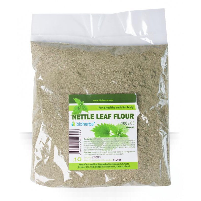 Nettle leaf powder, Bioherba, 150g
