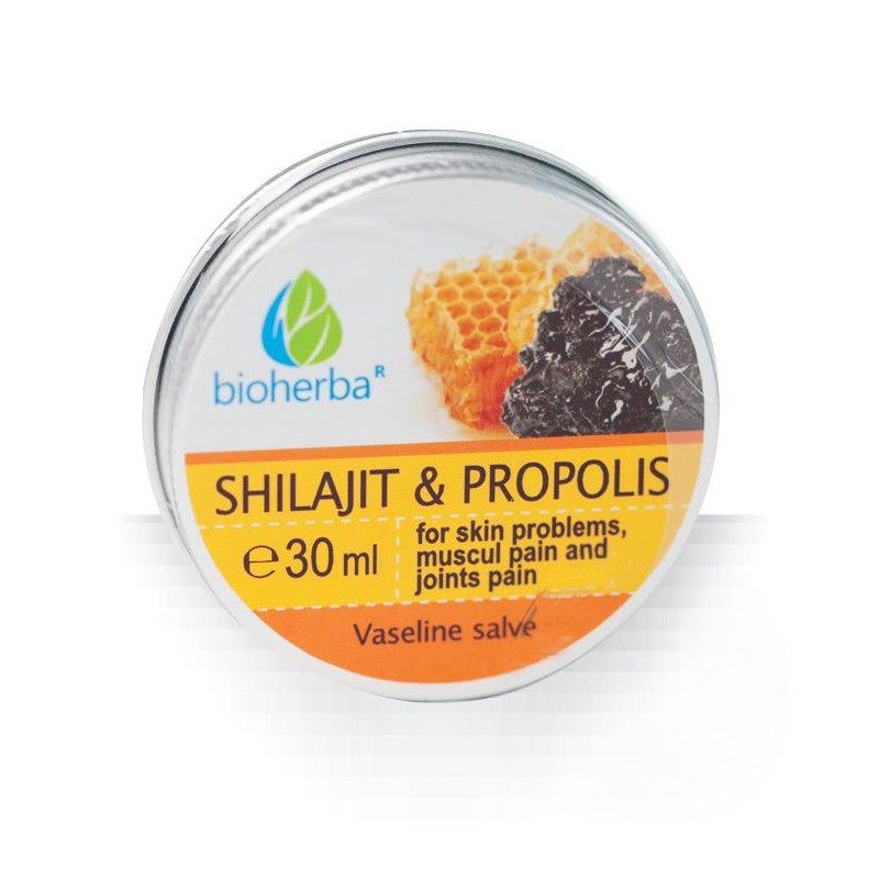 Universal ointment with Propolis and Shilajit, Bioherba, 30ml