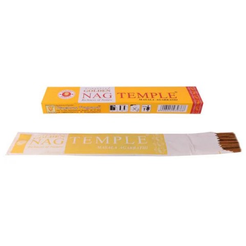 Nag Temple incense sticks, Vijayshree Golden , 15g