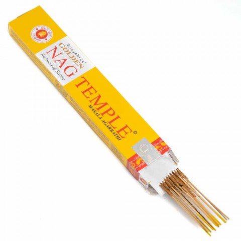 Nag Temple incense sticks, Vijayshree Golden , 15g