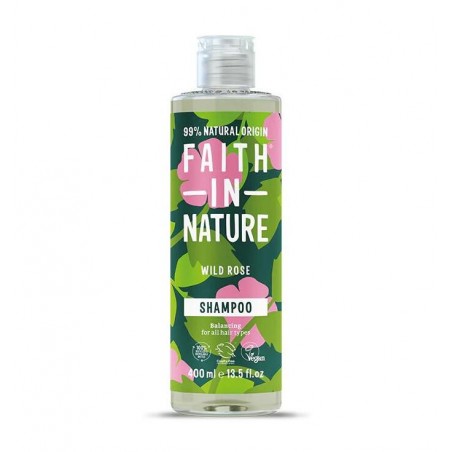Shampoo Wild Rose, Faith In Nature, 400ml