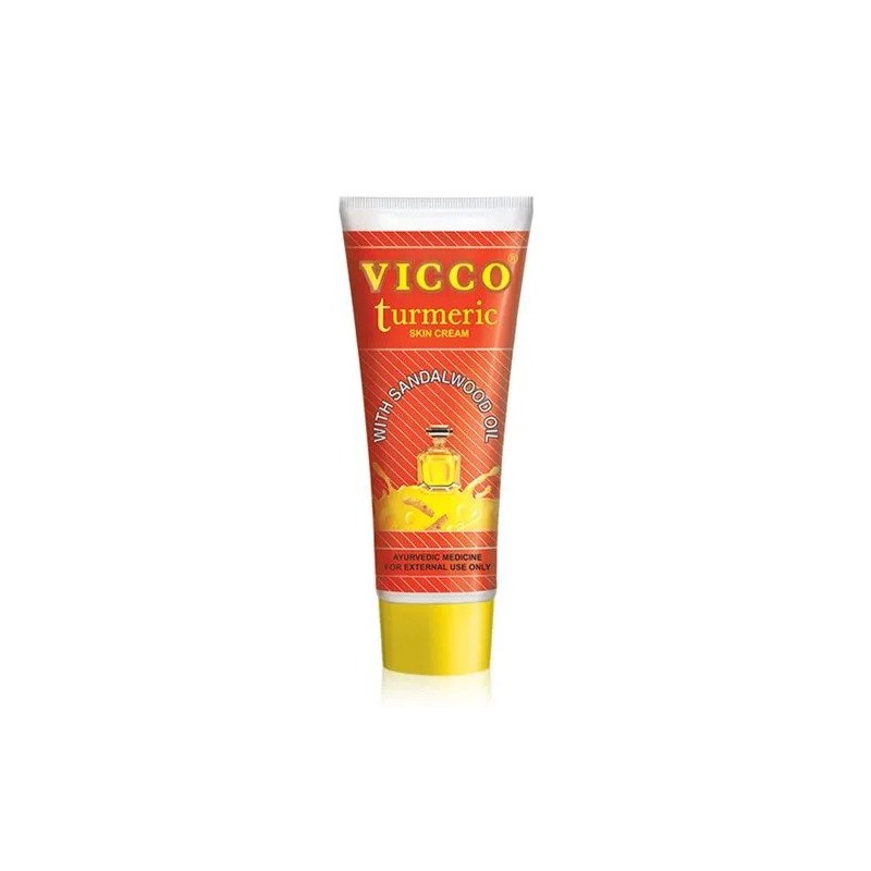 Крем для лица с куркумой Turmeric, Vicco, 50г