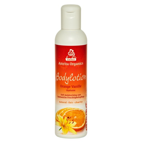 Kehakreem Apelsini Vanilje, Amrita Organics, 200ml