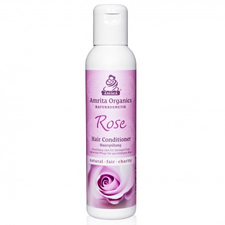 Hooldusvahend kahjustatud juustele Rose, Amrita Organics, 150ml