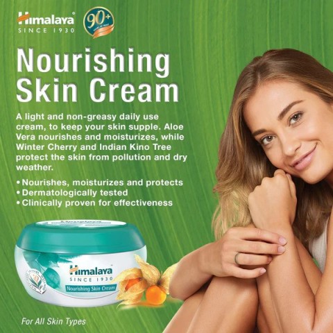 Nourishing face and body cream, Himalaya, 50ml