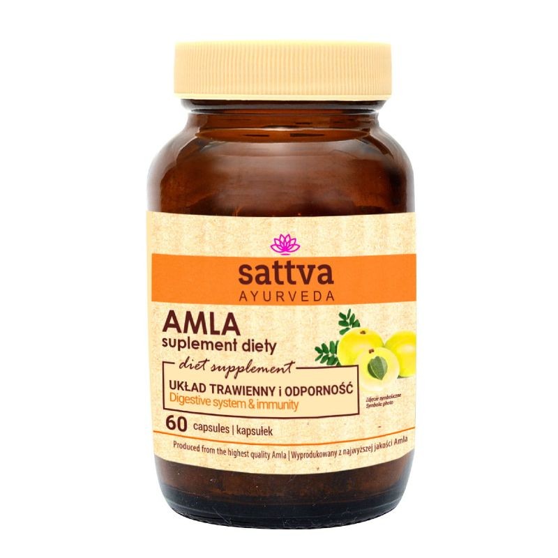 Toidulisand Amla, Sattva Ayurveda, 60 kapslit