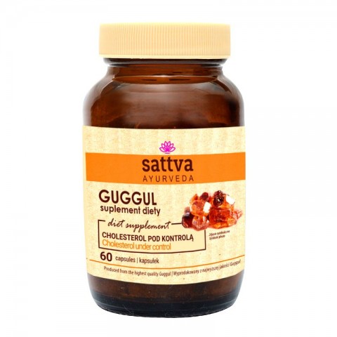 Toidulisand Guggul, Sattva Ayurveda, 60 kapslit