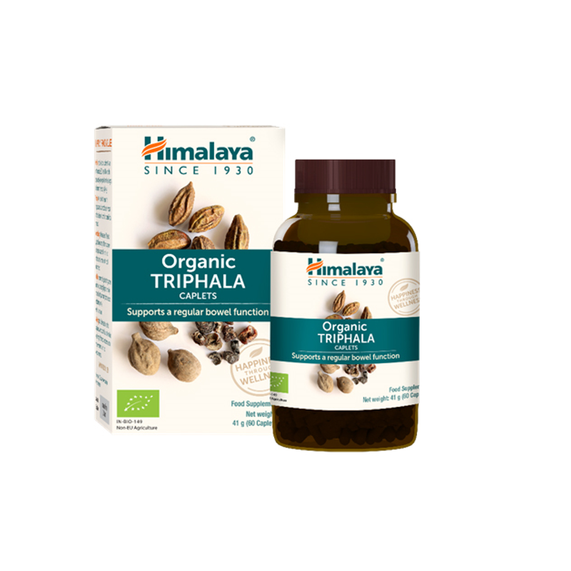 Toidulisand Triphala Organic, Himalaya, 60 tabletti