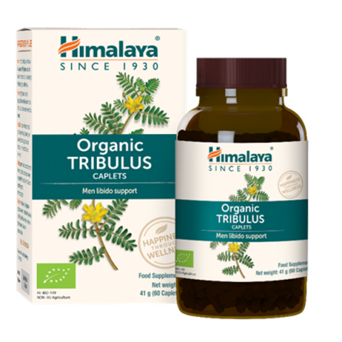 Food supplement for men Tribulus Organic, Himalaya, 60 tablets