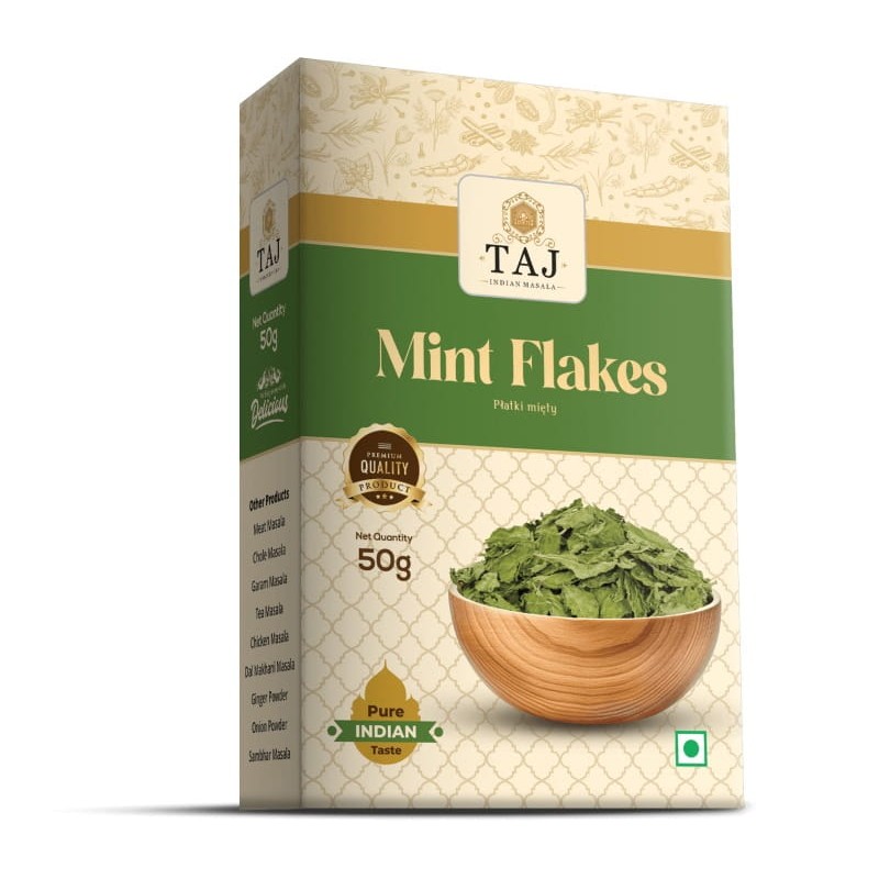 Kuivatatud purustatud piparmünt, TAJ, 50g