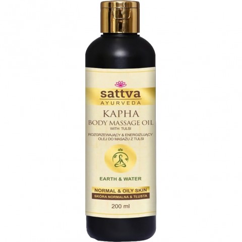 Kapha massaažiõli rasusele nahale, Sattva Ayurveda, 200ml