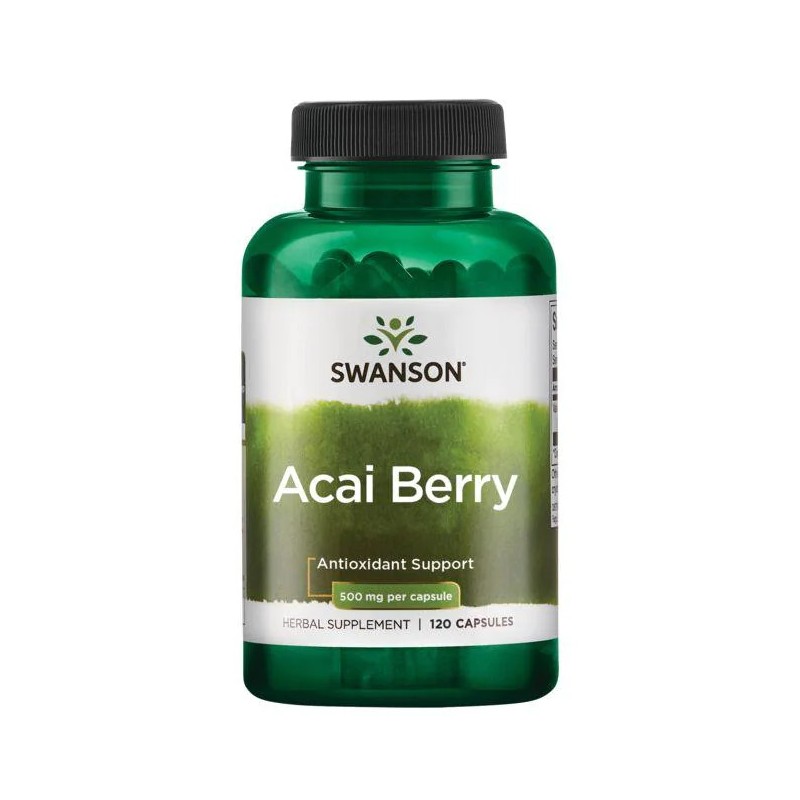 Acai marja ekstrakt, Swanson, 500mg, 120 kapslit