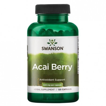 Acai marja ekstrakt, Swanson, 500mg, 120 kapslit