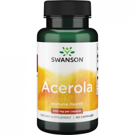 Acerola looduslik C-vitamiin, Swanson, 125mg, 60 kapslit