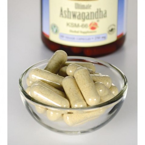 Ashwaganda KSM-66 Extract, Swanson, 250mg, 60 capsules