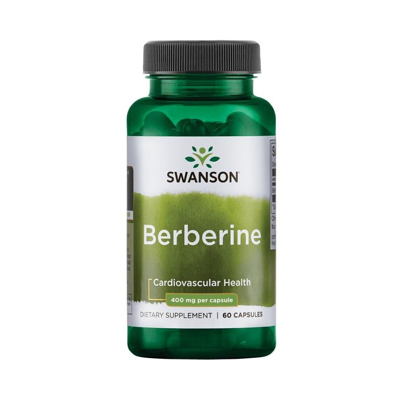 Looduslik berberiin, Swanson, 400mg, 60 kapslit Looduslik berberiin, Swanson, 400mg, 60 kapslit