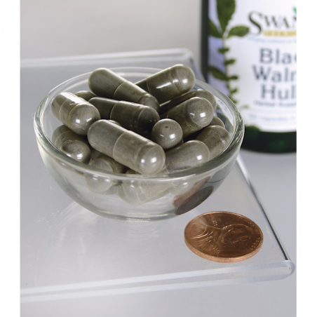 Must pähkel Black Walnut, Swanson, 500mg, 60 kapslit
